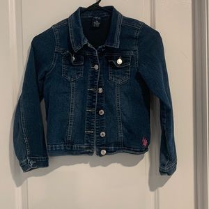 Polo Jean jacket (girls 12)
